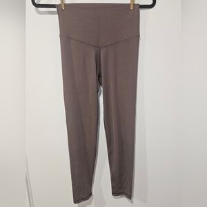 Aerie Chocolate Brown High-Waisted Full Length Leggings Womens Size Medium